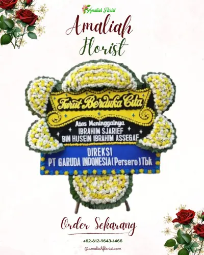 Papan Bunga Duka di Pupuan